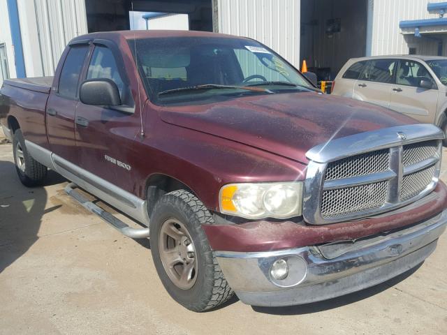 3D7HA18N12G184469 - 2002 DODGE RAM 1500 BURGUNDY photo 1