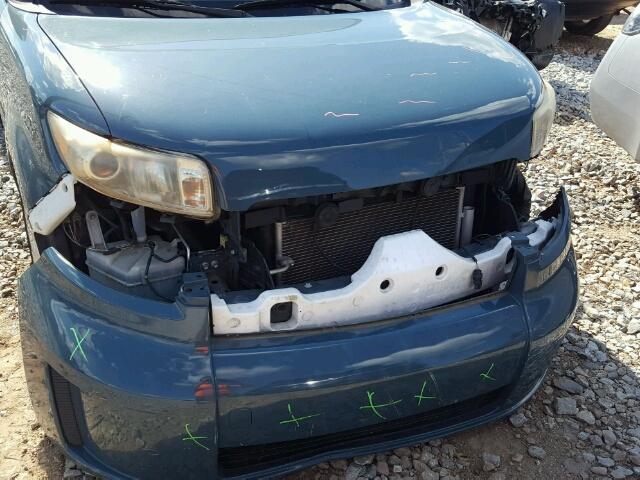 JTLKE50E681050205 - 2008 TOYOTA SCION XB Көк фото 9