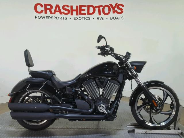 5VPGA36N5C3006848 - 2012 VICTORY MOTORCYCLES VEGAS 8-BA BLACK photo 1