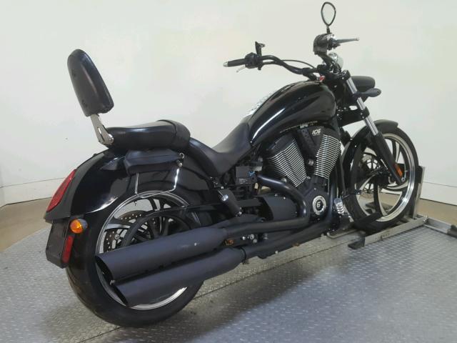5VPGA36N5C3006848 - 2012 VICTORY MOTORCYCLES VEGAS 8-BA BLACK photo 8