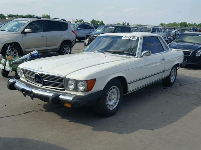 10702412005080 - 1974 MERCEDES-BENZ 450SL WHITE photo 2