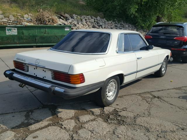 10702412005080 - 1974 MERCEDES-BENZ 450SL WHITE photo 4