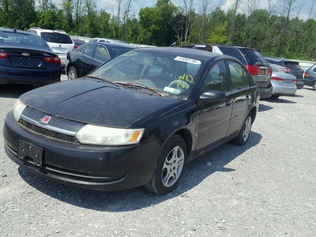 1G8AJ52F54Z172102 - 2004 SATURN ION LEVEL BLACK photo 2
