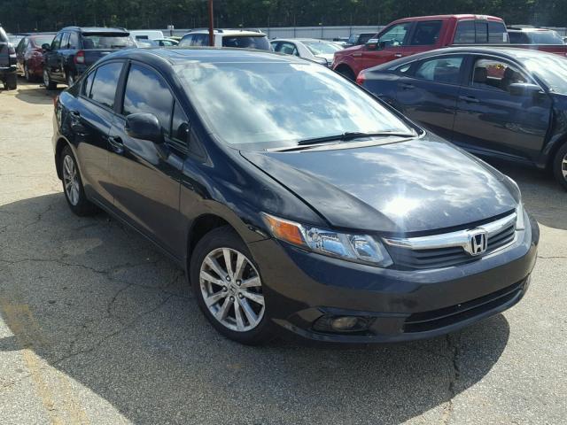 19XFB2F9XCE057842 - 2012 HONDA CIVIC EXL 黑色 照片 1