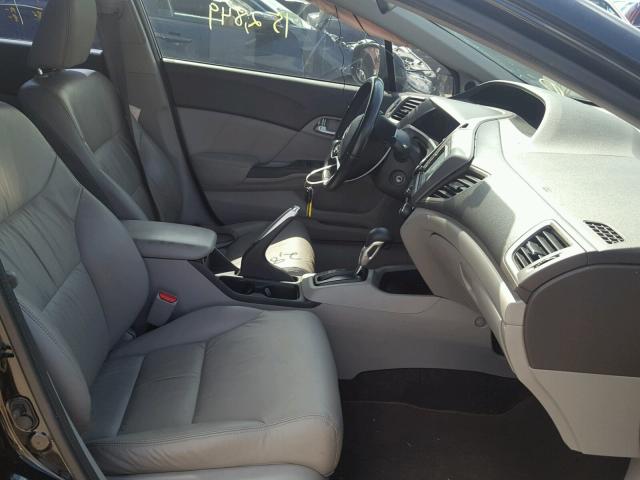 19XFB2F9XCE057842 - 2012 HONDA CIVIC EXL 黑色 照片 5