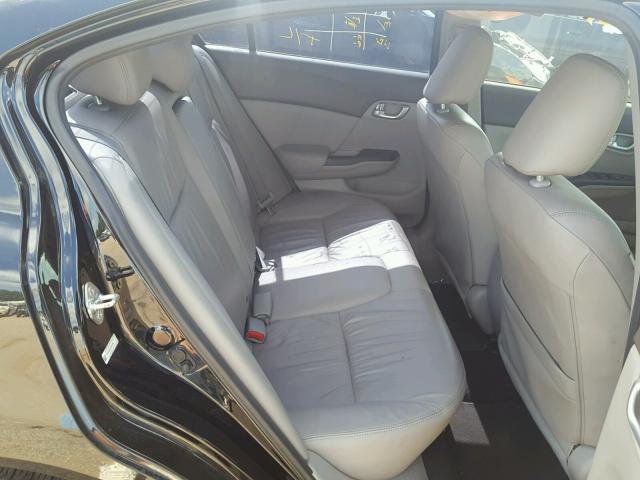 19XFB2F9XCE057842 - 2012 HONDA CIVIC EXL 黑色 照片 6