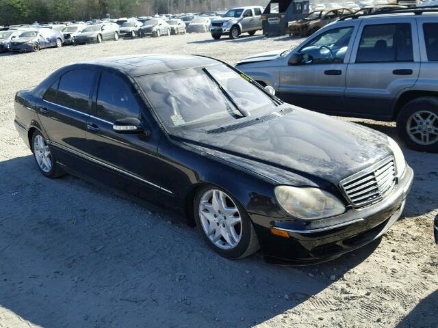 WDBNG83J14A410406 - 2004 MERCEDES-BENZ S 430 4MAT BLACK photo 1