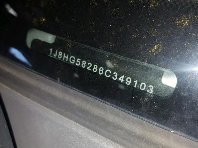 1J8HG58286C349103 - 2006 JEEP COMMANDER Gümüş foto 10