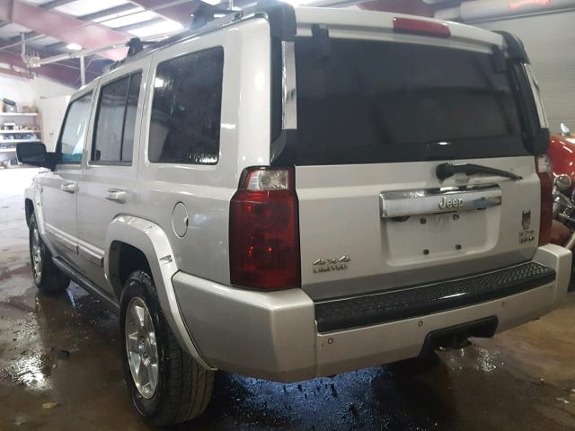 1J8HG58286C349103 - 2006 JEEP COMMANDER Gümüş foto 3