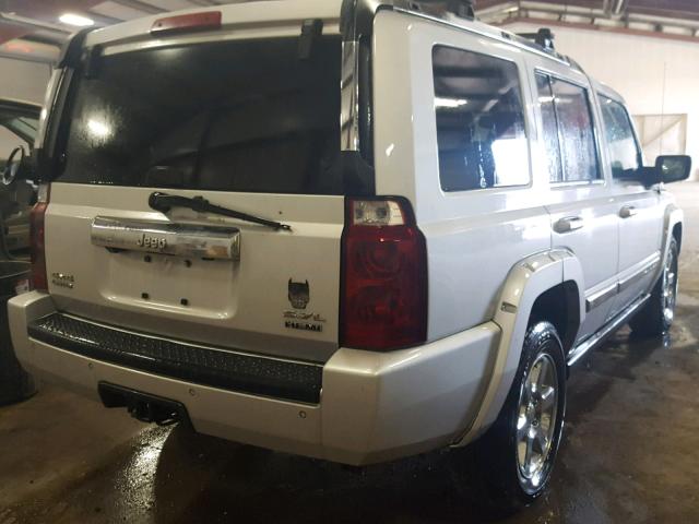 1J8HG58286C349103 - 2006 JEEP COMMANDER Gümüş foto 4