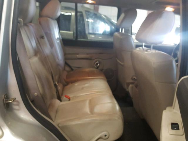 1J8HG58286C349103 - 2006 JEEP COMMANDER Gümüş foto 6