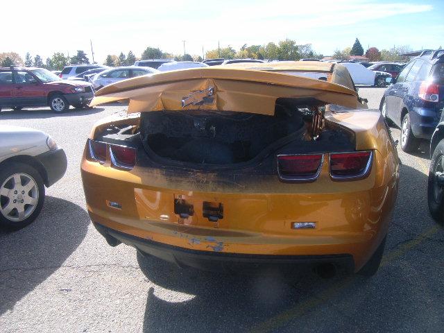 2G1FA1E34D9114233 - 2013 CHEVROLET CAMARO LS ORANGE photo 10