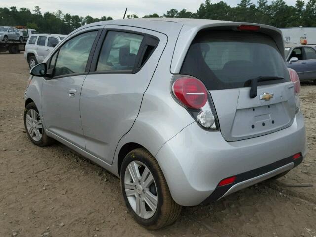 KL8CD6S9XFC749193 - 2015 CHEVROLET SPARK 1LT SILVER photo 3