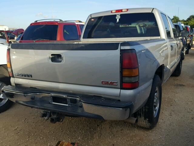 2GTEC13V371116799 - 2007 GMC NEW SIERRA SILVER photo 4