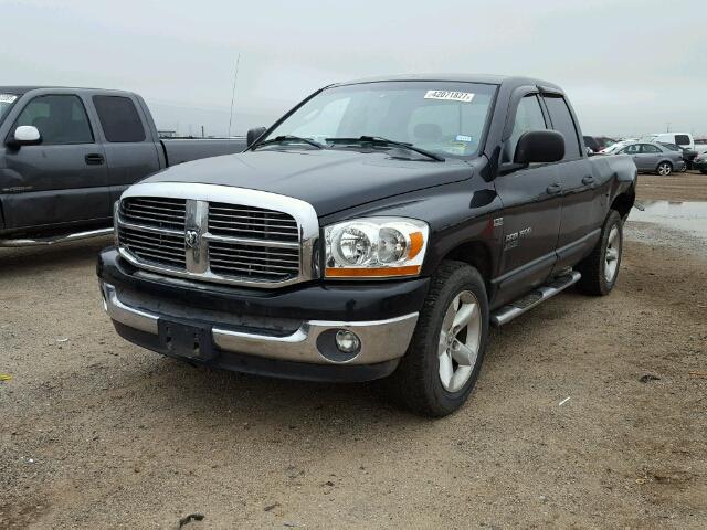 1D7HA18266S659831 - 2006 DODGE RAM 1500 S BLACK photo 2