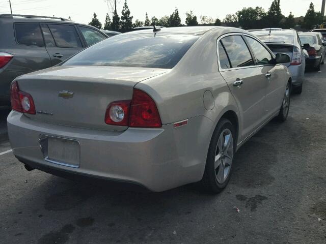 1G1ZC5EB0AF214046 - 2010 CHEVROLET MALIBU 1LT 金色 照片 4