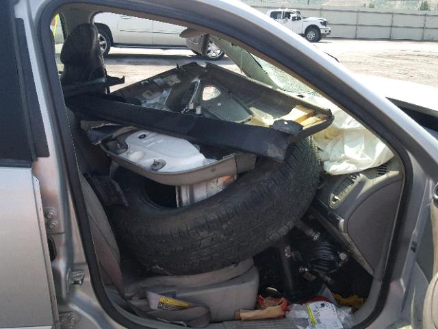 1G1ZT54885F200357 - 2005 CHEVROLET MALIBU LS ვერცხლისფერი ფოტო 5