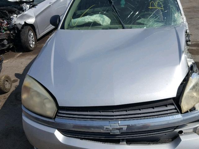 1G1ZT54885F200357 - 2005 CHEVROLET MALIBU LS ვერცხლისფერი ფოტო 7