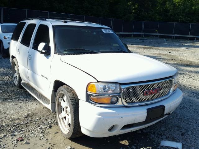 1GKEK63U65J231461 - 2005 GMC YUKON DENA WHITE photo 1