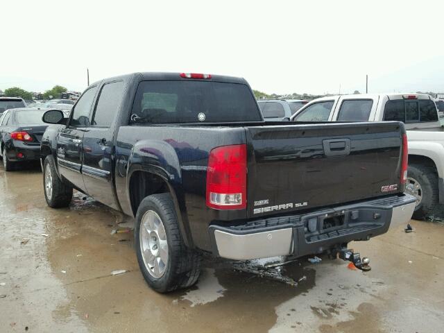 3GTEC23069G252946 - 2009 GMC SIERRA C15 BLACK photo 3