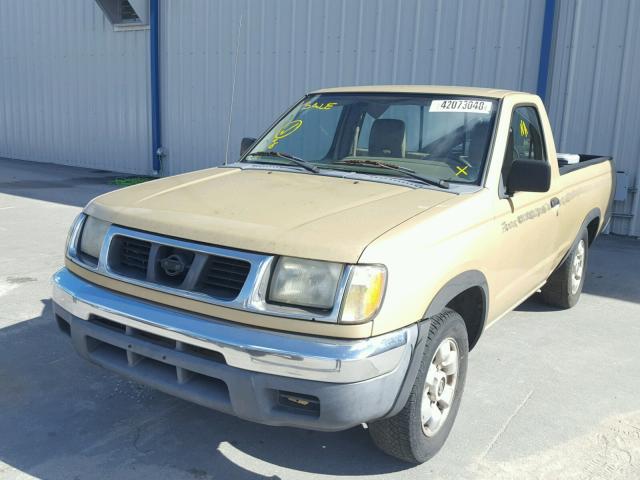 1N6DD21S7WC316100 - 1998 NISSAN FRONTIER X GOLD photo 2