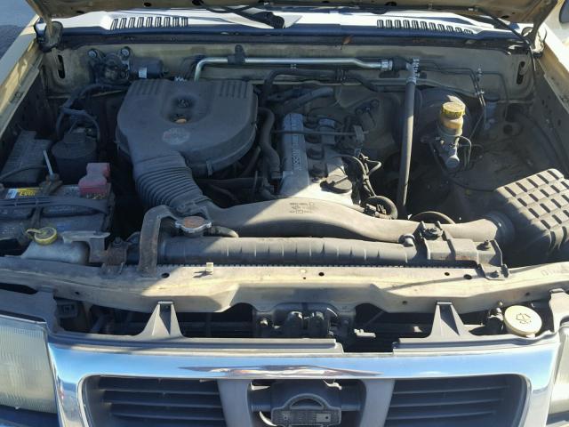 1N6DD21S7WC316100 - 1998 NISSAN FRONTIER X GOLD photo 7