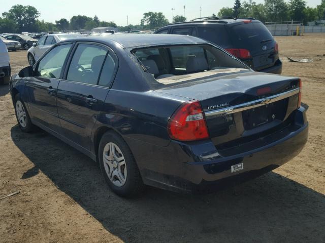 1G1ZS51F86F280962 - 2006 CHEVROLET MALIBU LS BLUE photo 3