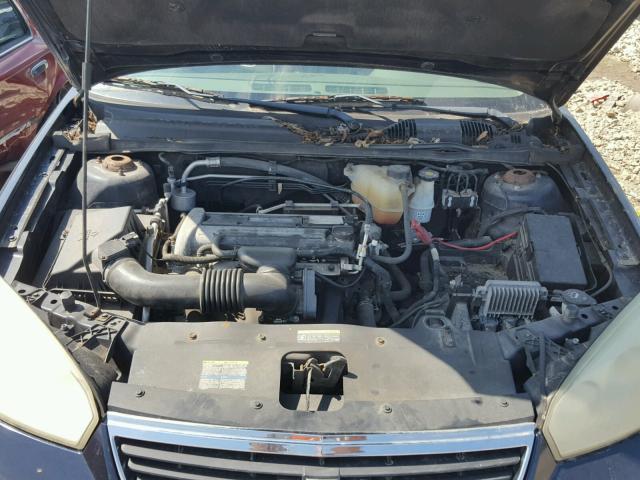 1G1ZS51F86F280962 - 2006 CHEVROLET MALIBU LS BLUE photo 7