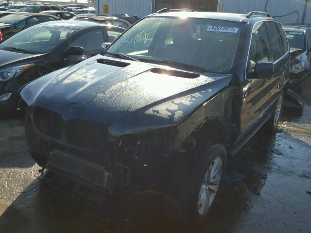 5UXFB53564LV08369 - 2004 BMW X5 BLUE photo 2