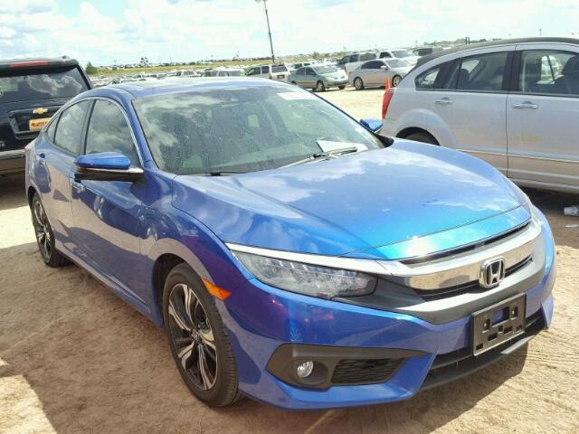 19XFC1F90HE018692 - 2017 HONDA CIVIC BLUE photo 1