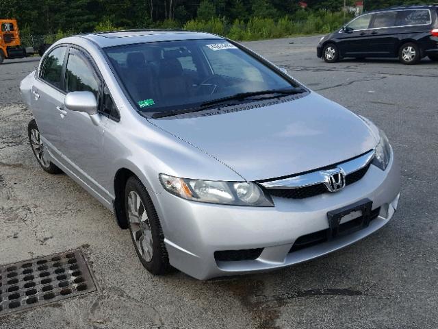 19XFA1F96AE020443 - 2010 HONDA CIVIC EXL 银色 照片 1