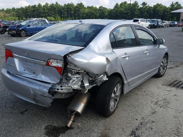 19XFA1F96AE020443 - 2010 HONDA CIVIC EXL 银色 照片 4