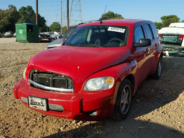 3GNCA13B09S646889 - 2009 CHEVROLET HHR LS RED photo 2