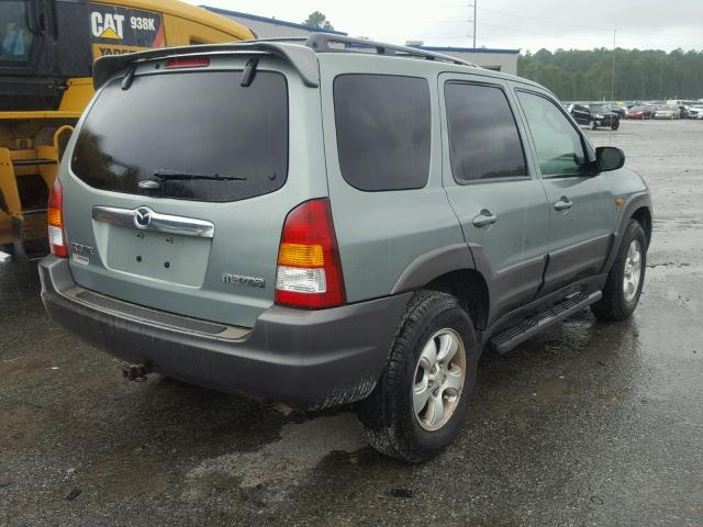 4F2CZ06193KM45574 - 2003 MAZDA TRIBUTE ES GREEN photo 4