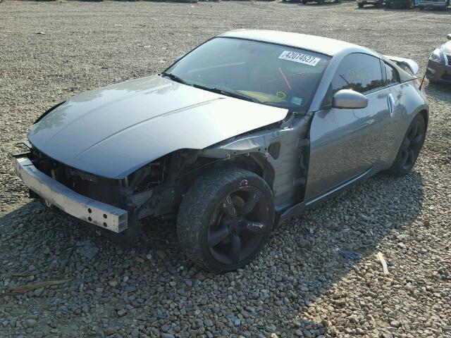 JN1AZ34D36M309815 - 2006 NISSAN 350Z COUPE BLACK photo 2