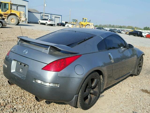 JN1AZ34D36M309815 - 2006 NISSAN 350Z COUPE BLACK photo 4