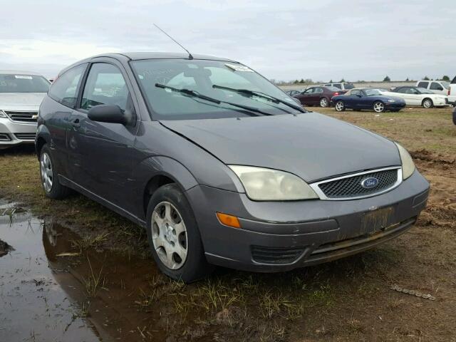 1FAFP31N97W166211 - 2007 FORD FOCUS GRAY photo 1