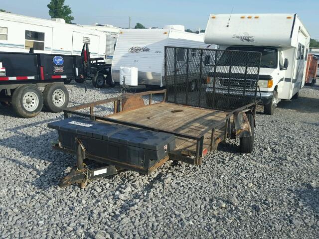 182070164025 - 2012 UTILITY TRAILER BLACK photo 2