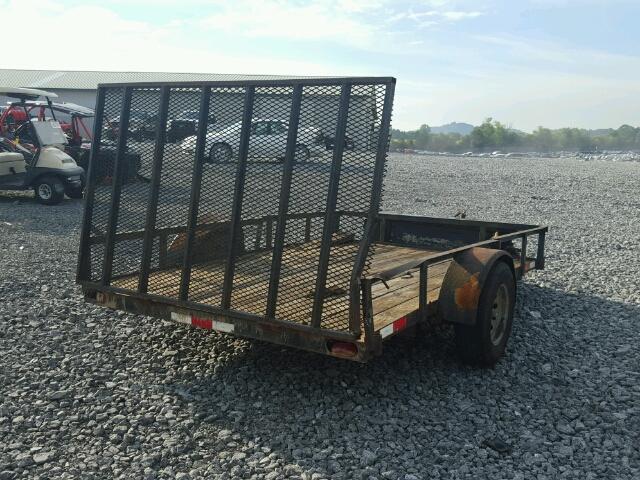 182070164025 - 2012 UTILITY TRAILER BLACK photo 4