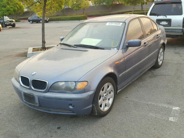 WBAAZ33475KW78814 - 2005 BMW 325 IS SUL BLUE photo 2