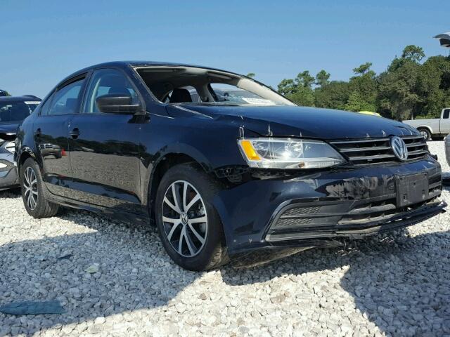 3VWD67AJ5GM254937 - 2016 VOLKSWAGEN JETTA BLACK photo 1