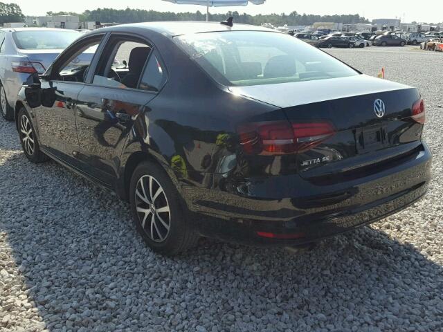 3VWD67AJ5GM254937 - 2016 VOLKSWAGEN JETTA BLACK photo 3