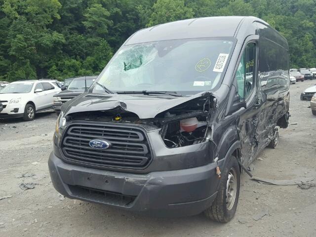 1FTYR2CMXHKA54909 - 2017 FORD TRANSIT T- CHARCOAL photo 2