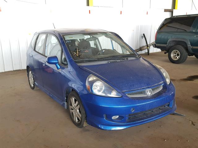 JHMGD38607S003071 - 2007 HONDA FIT S 蓝色 照片 1