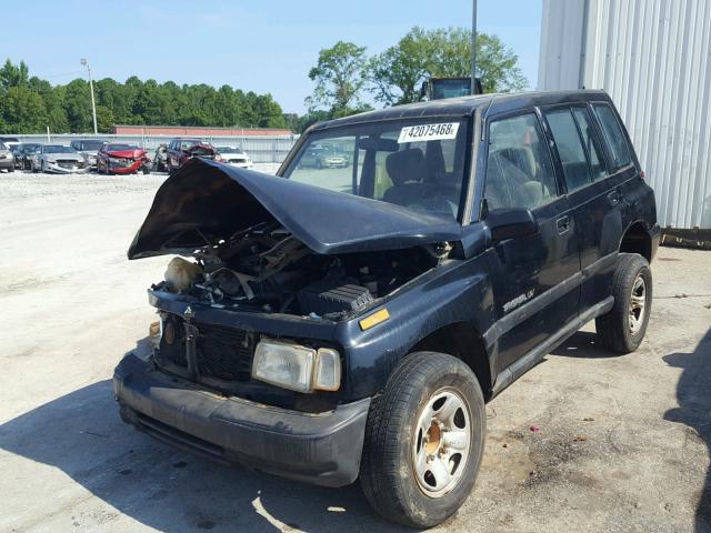 2CNBE1366V6927451 - 1997 GEO TRACKER BLACK photo 2