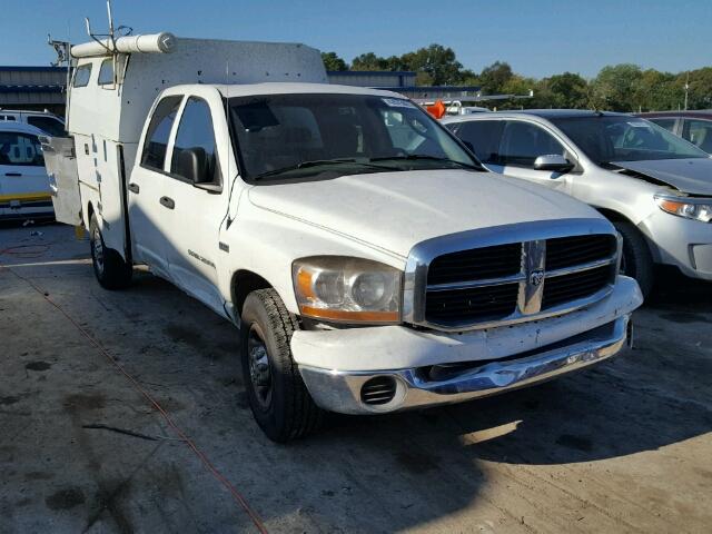 3D6WR28D36G211002 - 2006 DODGE RAM 2500 S WHITE photo 1