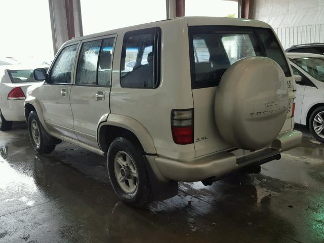 JACDJ58X6Y7J09772 - 2000 ISUZU TROOPER S WHITE photo 3