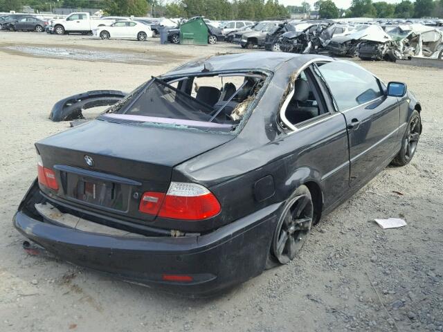 WBABD33445JY99232 - 2005 BMW 325 CI BLACK photo 4