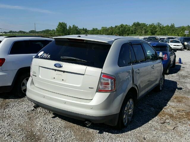 2FMDK39C27BA58738 - 2007 FORD EDGE SEL P WHITE photo 4