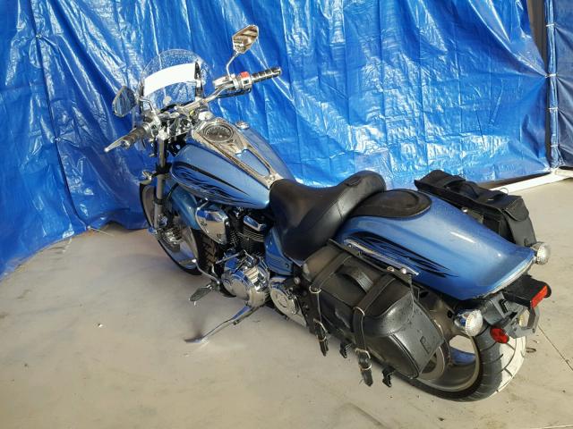 JYAVP27E1BA013203 - 2011 YAMAHA XV1900 CU BLUE photo 3